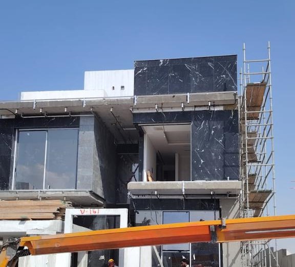 Marble installation project